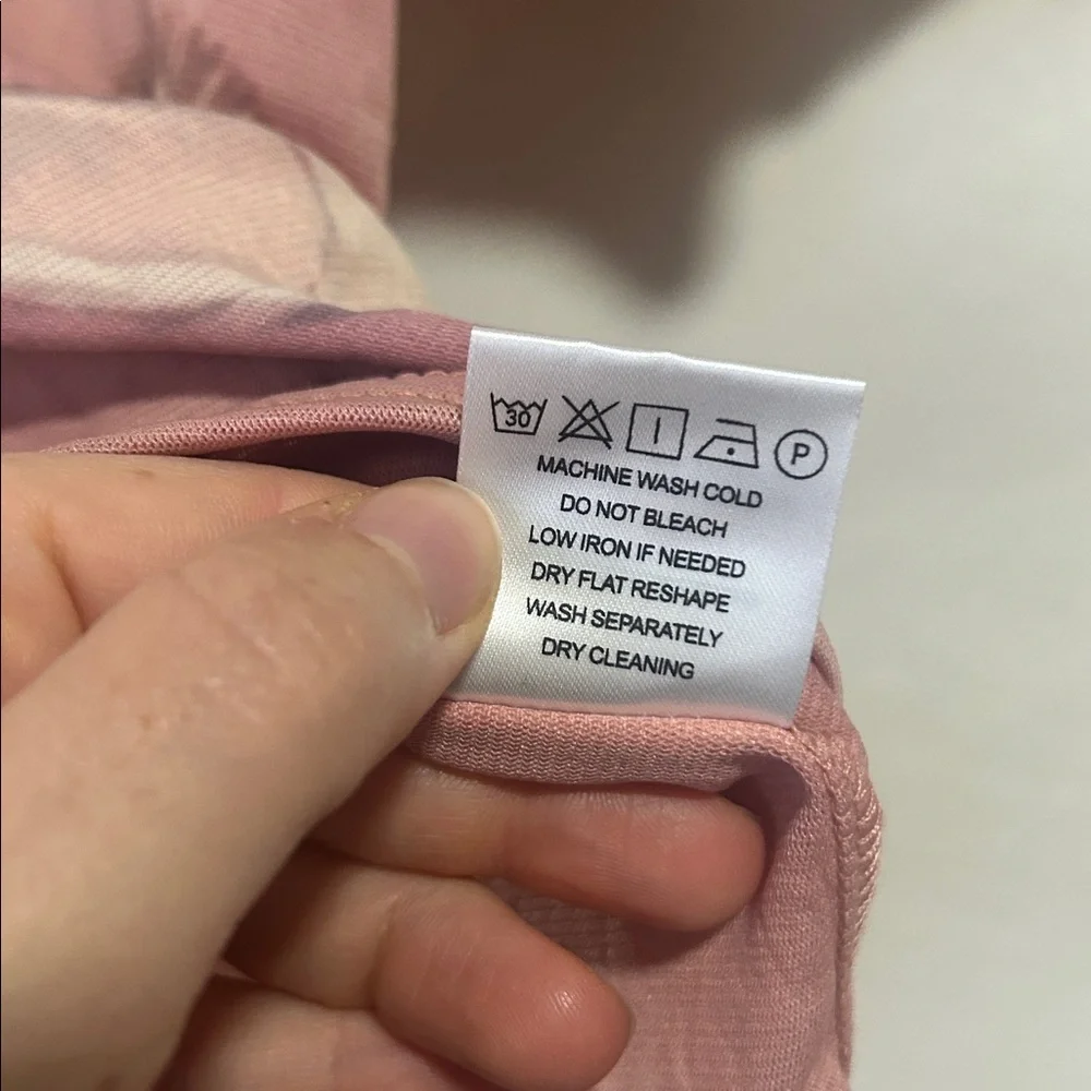 Sixth Dimension Lulu in Space Mesh Baby Tee pink XS - Picture 8 of 10